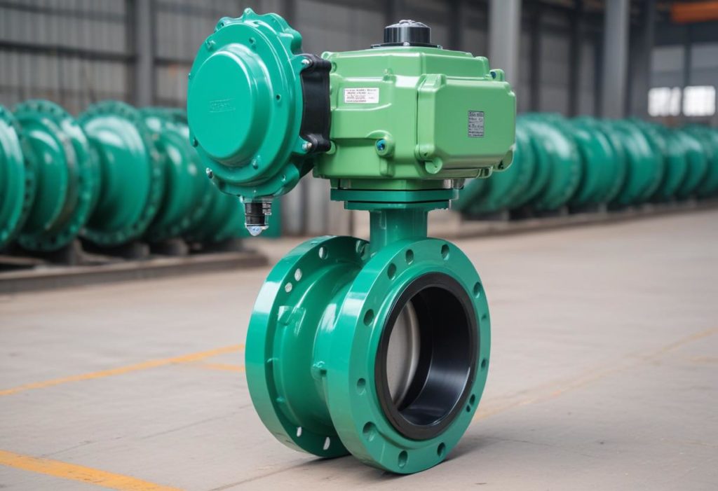 Electric Actuator Butterfly valve