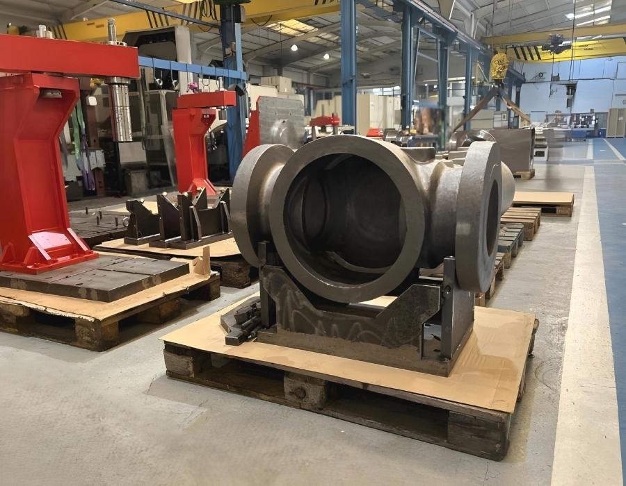 Machining large diameter valve