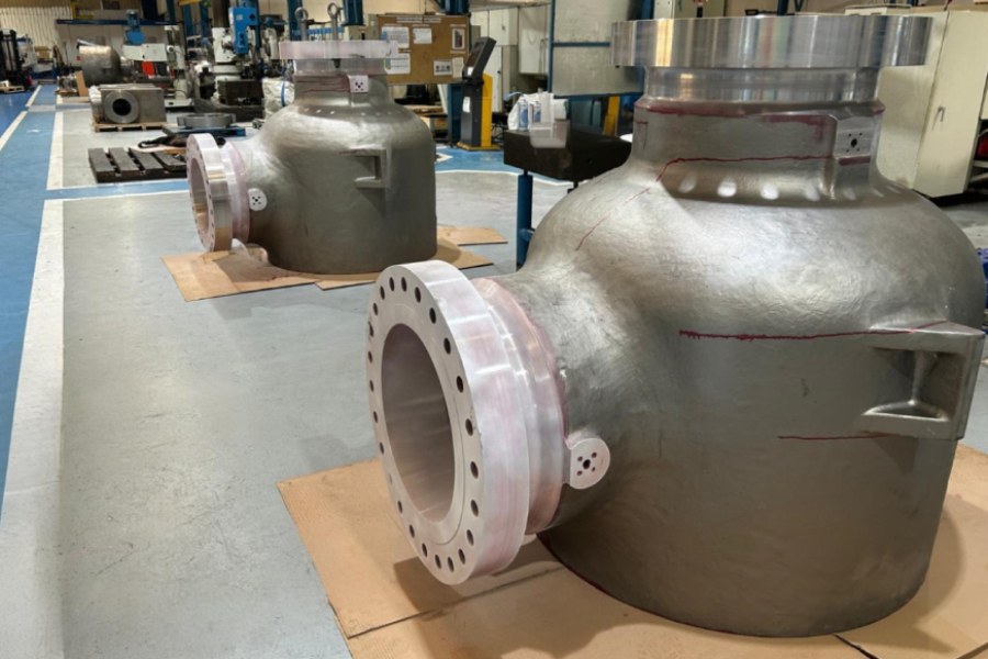 Valve bodies inspected and certified by non-destructive testing